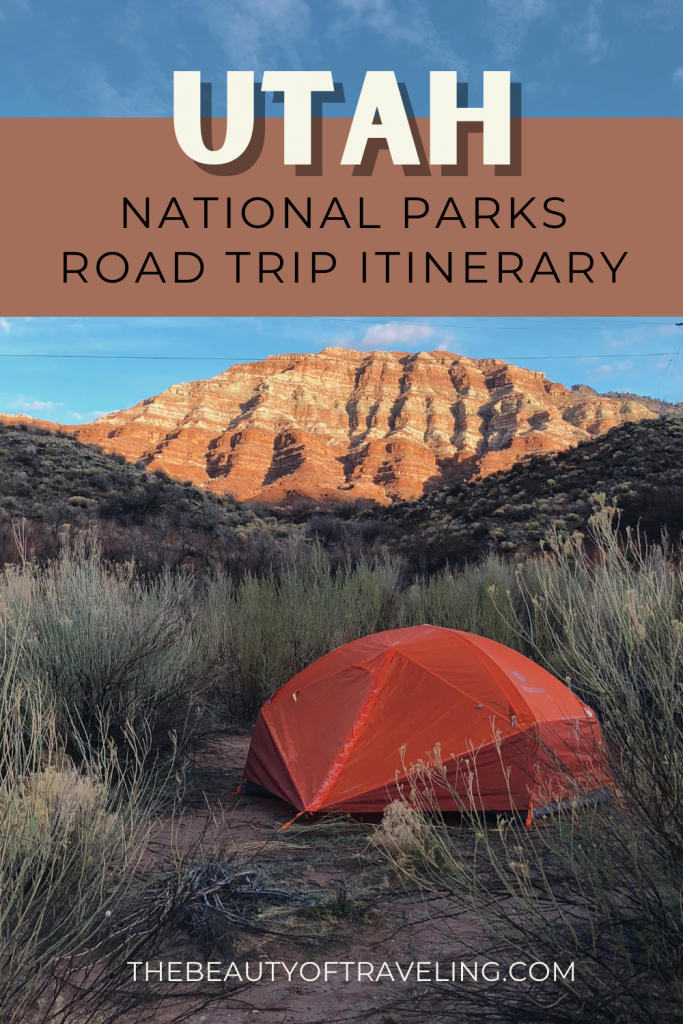 Utah is home to five national parks. Arches, Bryce, Canyonlands, Capitol Reef, and Zion, a Utah National Parks road trip itinerary. 