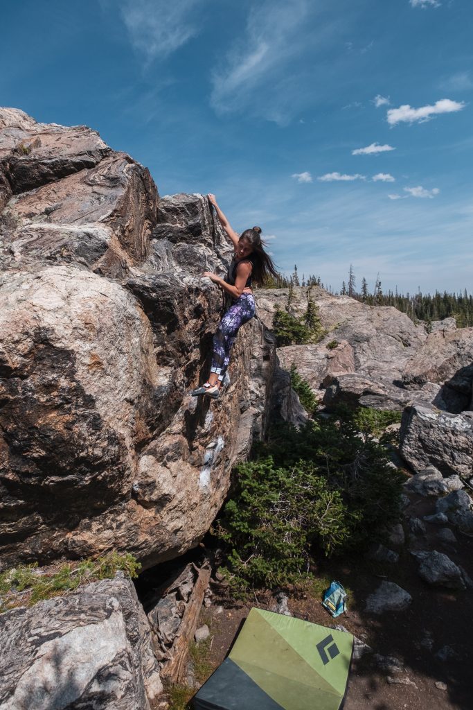 Climbing in Rocky Mountain National Park